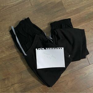 Figs Large Maternity Zamora Jogger Black